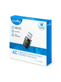 מתאם אלחוטי CUDY WU1300S-IL Mini USB 3.0