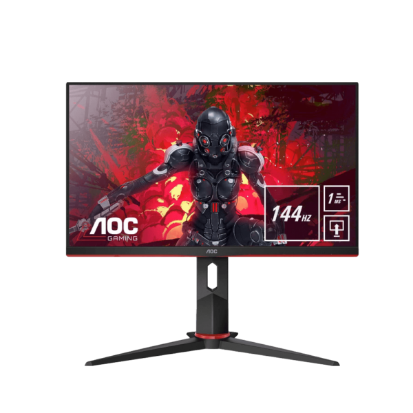 מסך מחשב גיימינג קעור בצבע שחור AOC C24G2U 24