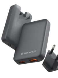 מטען קיר מהיר Miracase MWC65W GaN 65W Ultra Slim