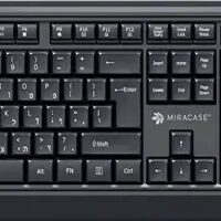 סט מקלדת ועכבר אלחוטיים MIRACASE MWKM1000