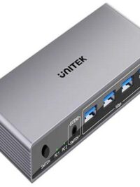 V1310A ממתג UNITEK- KVM DP 2 PORT