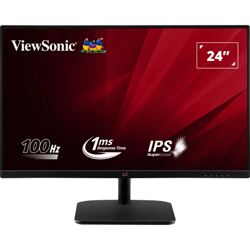 מסך מחשב מסך מחשב VIEWSONIC VA2432MH 24' 100Hz FHD IPS HDMI+VGA SPK