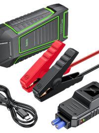 בוסטר התנעה לרכב עם מטען נייד 10000mAh ופנס Hoco QS1