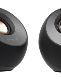 רמקולים - CREATIVE PEBBLE V3 2.0 BLUETOOTH בצבע שחור עם זהב