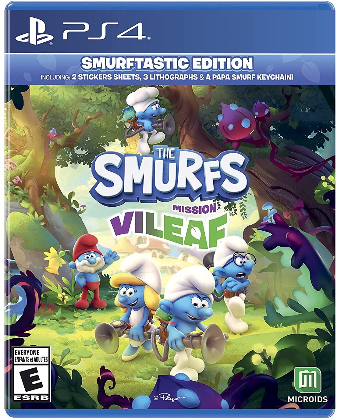 משחק לפלייסטיישן 4 THE SMURFS MISSION VILEAF