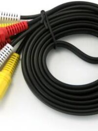 כבל אודיו וידאו 3xRCA TO 3xRCA באורך 1.8 מטר