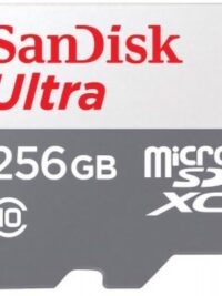כרטיס זיכרון - SanDisk Ultra microSDHC UHS-I Card 100MB/s - נפח 256GB