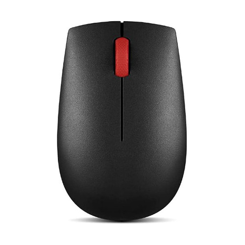 עכבר אלחוטי - Lenovo Essential Compact Mouse בצבע שחור