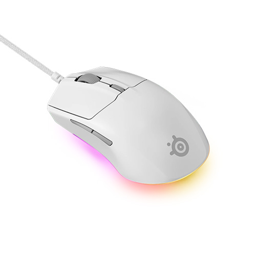 עכבר גיימינג חוטי - Steelseries Rival 3 Gen 2 לבן 3